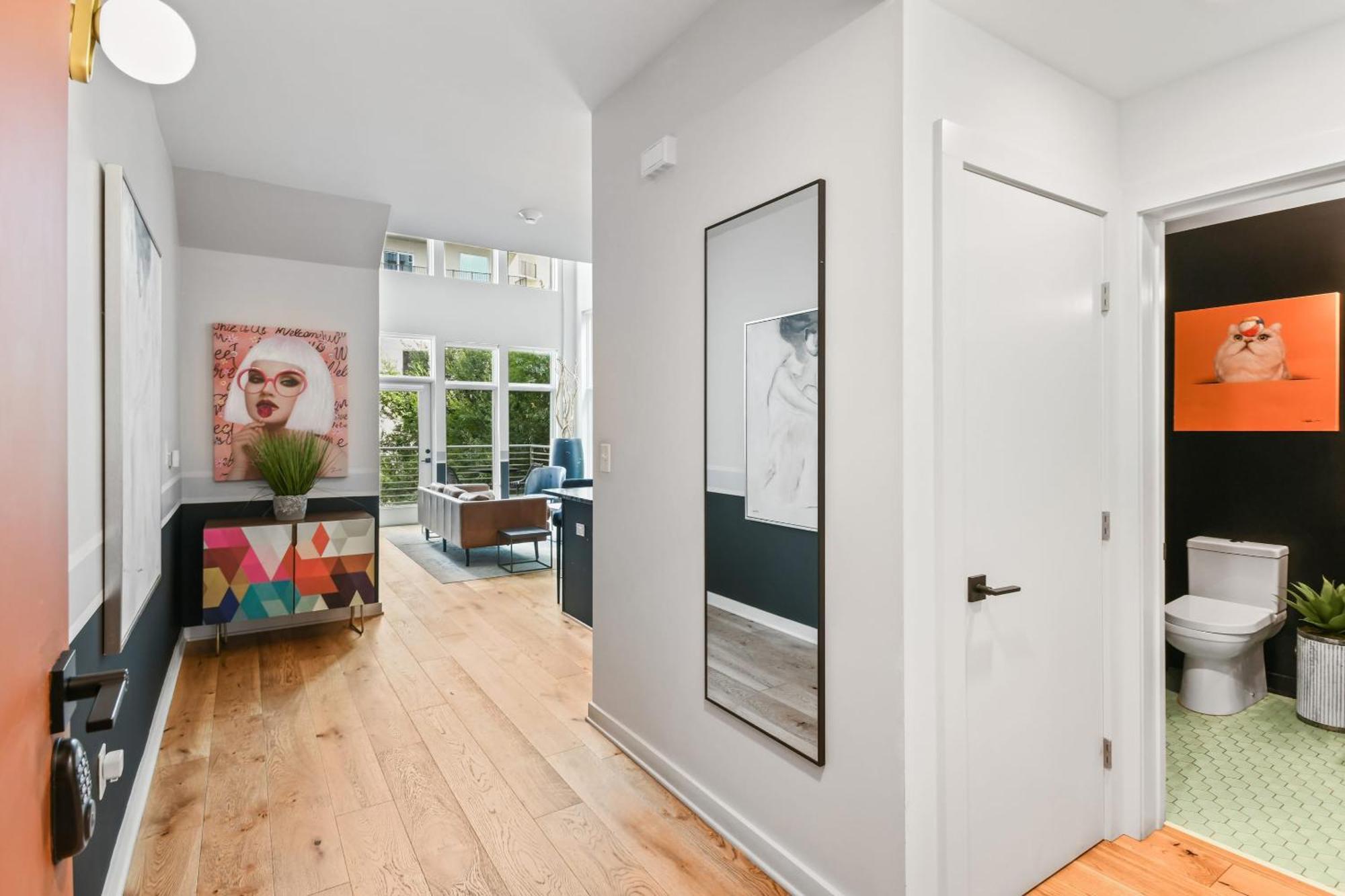 Stupendous Heart Of Piedmont Park Two Story Loft Lägenhet Atlanta Exteriör bild